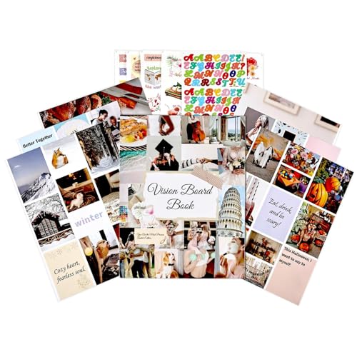 Tableau de vision kit 1400 pièces avec lettres autocollantes et images