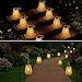 Solar Lanterns, KagoLing Solar Lanterns Outdoor Waterproof Hanging Solar Lights Outdoor Waterproof Solar Lamp Lights for Outside Garden,Yard,Patio,Porch,Trees,Lawn,Pathway Decor Gifts for Women Mom
