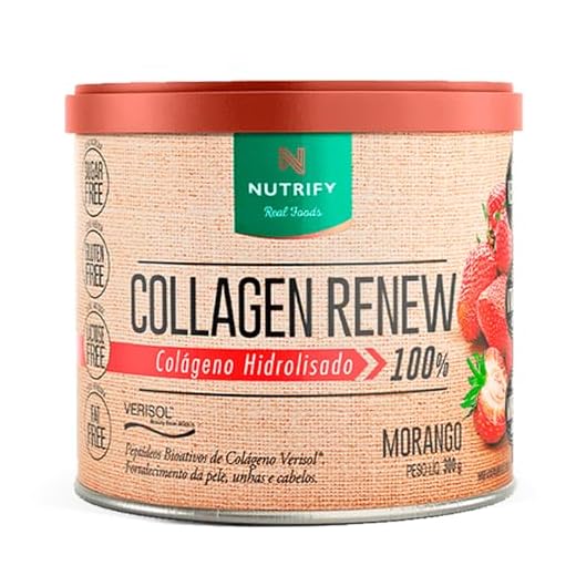 Collagen Renew Verisol (300g) - Morango, Nutrify