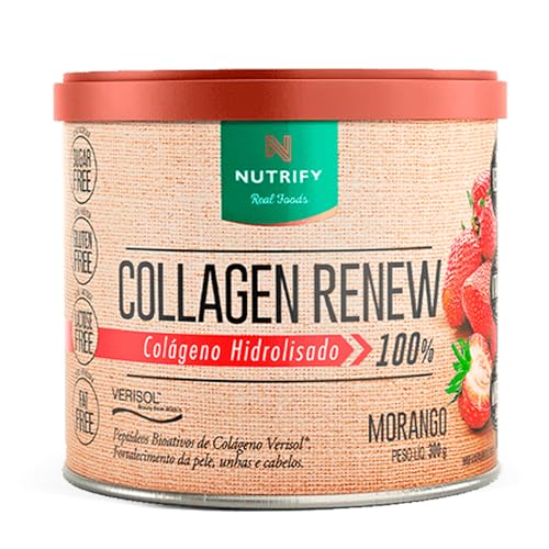 Collagen Renew Verisol (300g) - Morango, Nutrify