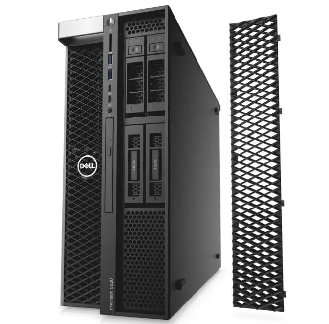 Workstation Dell T5820: Xeon W-2123, 64GB, SSD 480GB, Placa Vídeo
