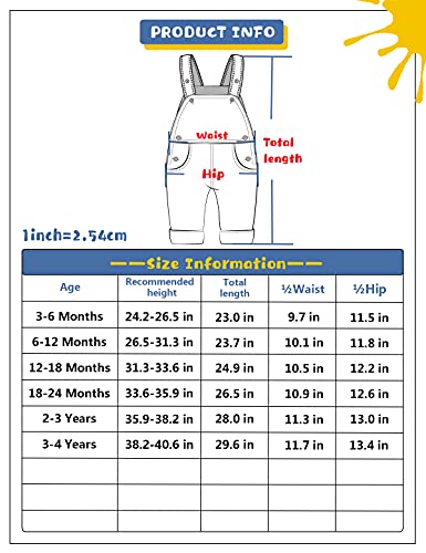 Image of Kidscool Space Baby Toddler Girls Soft Knitted Cotton Denim Cute Cartoon Overalls