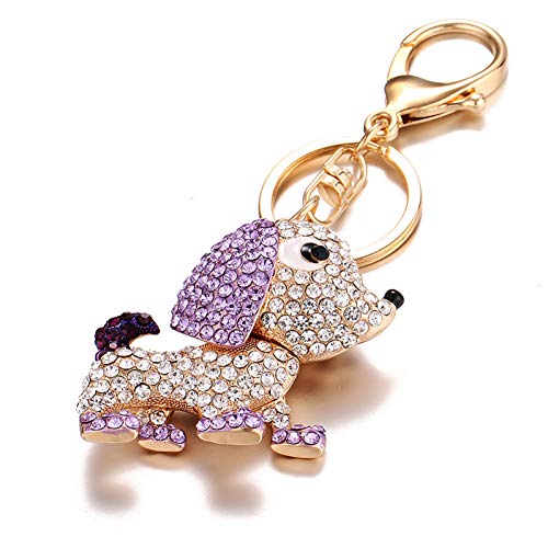 Preisvergleich Produktbild GMTEXTILES Charm Anhänger Strass Kristall Brieftasche Tasche Schlüsselkette Damen Modeschmuck