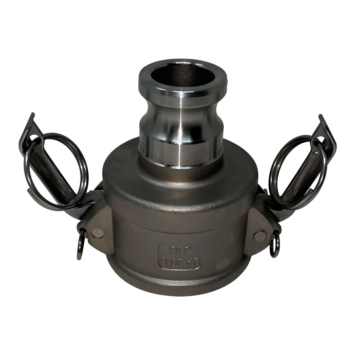 Gloxco Stainless Steel Type DA and Groove Hose Fitting, Reducer, 2