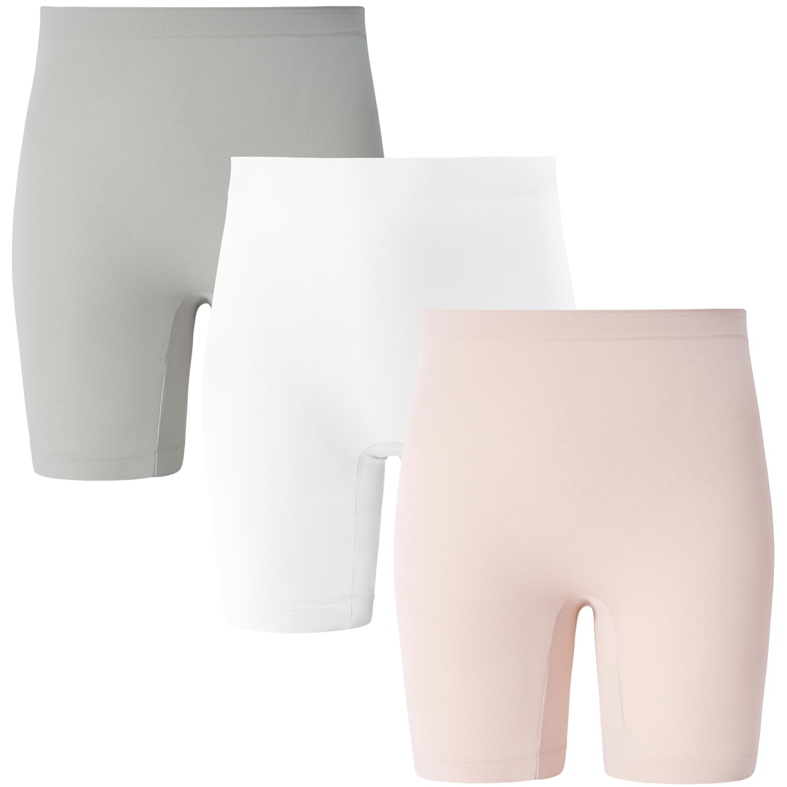 INNERSY Pantalon Antirozaduras Mujer Debajo la Falda Pantalones Cortos Vestir Braga Anti Roce 3 Pack — view 13
