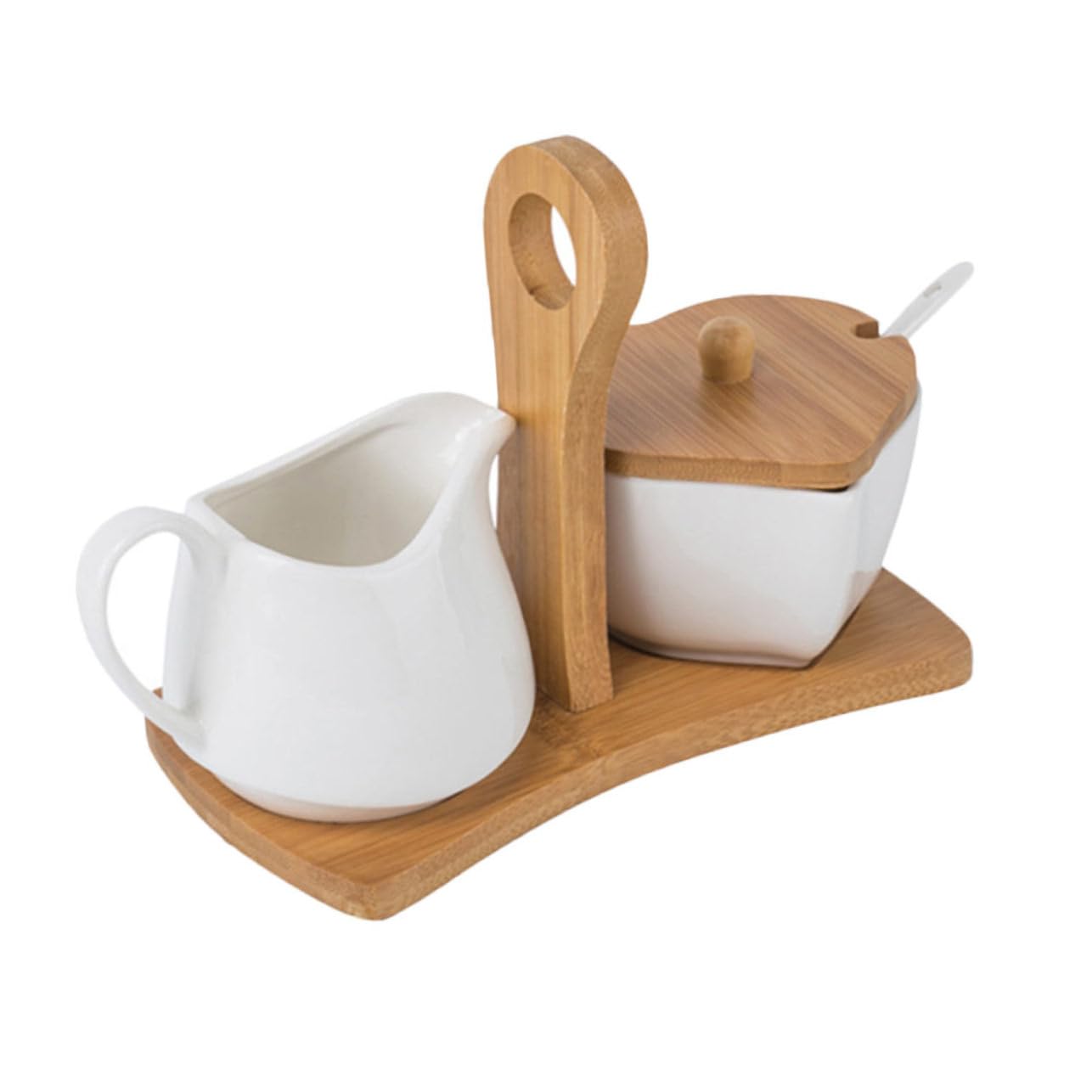 Ensemble de sucrier en céramique élégant cadeau pour crémaillère