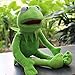 TTHH 40 Cm Peluche Kermit Rana Sesame Street Frogs Doll, The Muppet Show Giocattoli di Peluche di Compleanno di Natale Peluche Bambola di Pezza per I Bambini