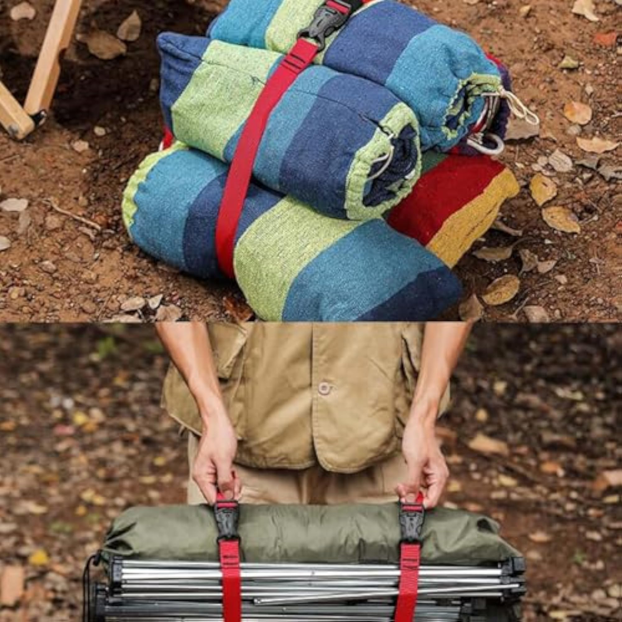 Thickened Nylon Luggage Tie Down Belt for Travel