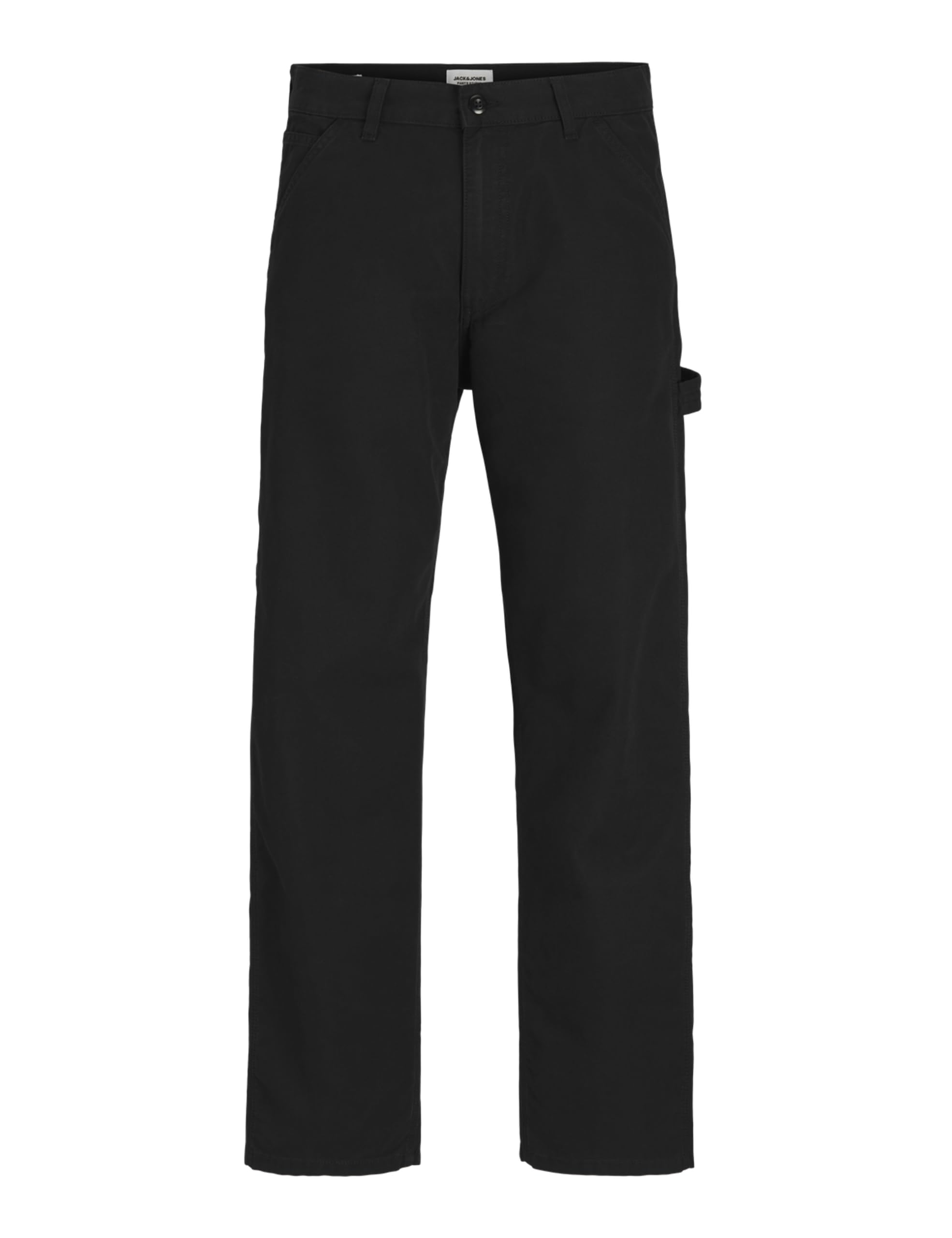 Pantalones tipo cargo niños JACK&JONES JUNIOR un básico negro cómodo y resistente 3