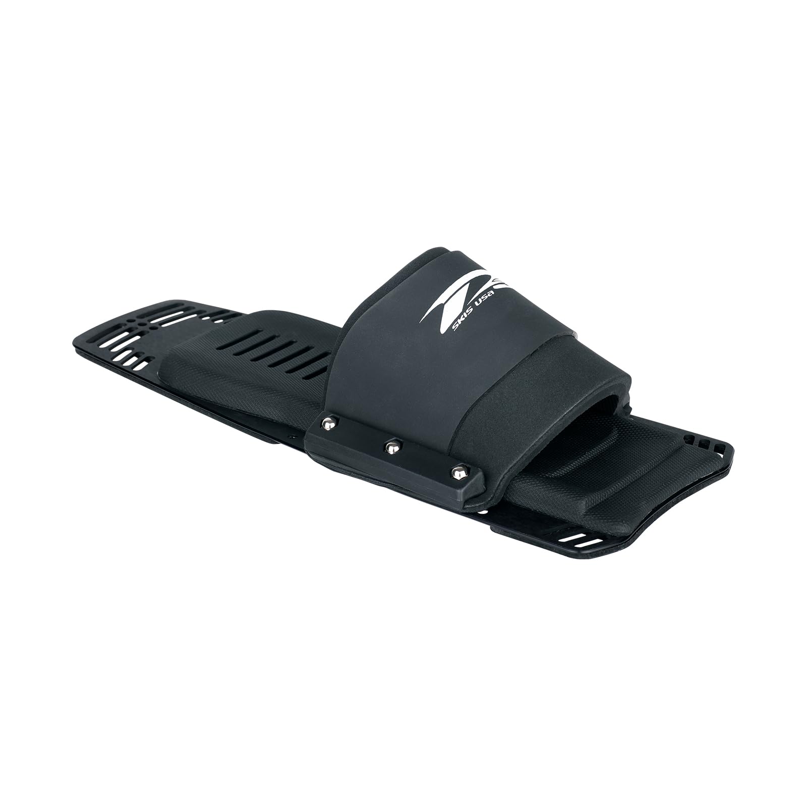 MESLE Monoski Freecarve mit D3 Leverage Blackout Bindung, Slalom Ski, Tunnel Wasser-Ski für ambitionierte Slalom-Fahrer, mit Aluminium Finne