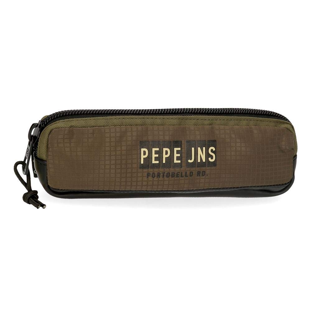 Pepe Jeans Caden, Estuche Niños, Verde (Green), 22x7x3 Cms