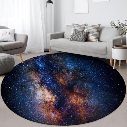 Tapis antidérapant univers 3D pour sécuriser le sol du salon
