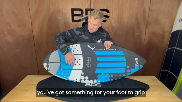 Amazon.com : BPS 'Gator PRO' Fiberglass Skimboard (44 Inch) - No
