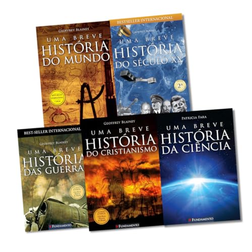 Kit Breve História: Mundo + Século XX + Guerras + Cristianismo + ...