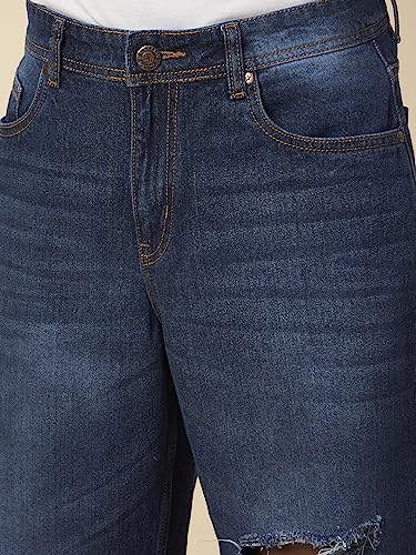 Image of HIGH Star Men's Regular Fit Mid Rise Jeans