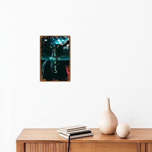 Miniatura 2 de Letrero de metal retro  Legends Jack Cactus Neon Poster Bar Club Wall Cafe Sala de estar Decoración Artística 8 x 12 pulgadas