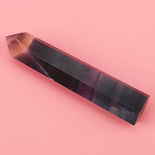 Fluorite Quartz Hexagonal Wand Decoration Ornament - Home Décor (70mm-75mm)