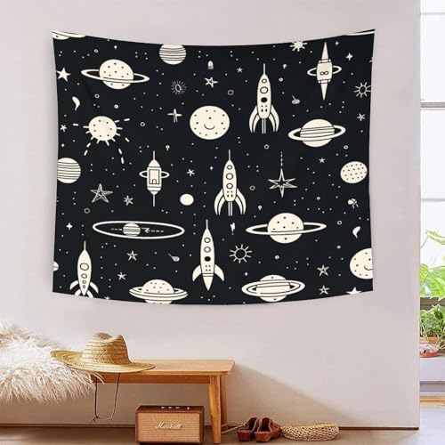 Tapisserie déco murale tissu 3D pour relooker une chambre étudiante sans peindre