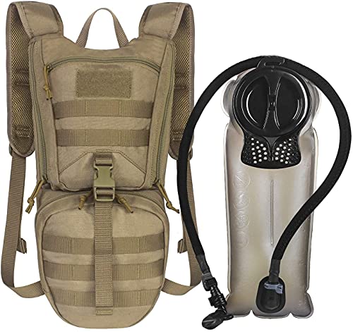Unigear 1050D Tactical Hydration Backpack with 2.5L Water Bladder