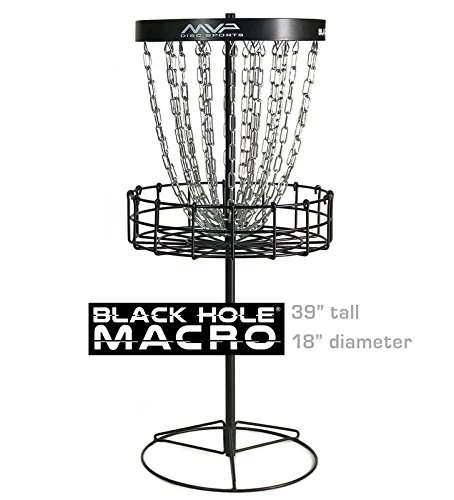 MVP Disc Sports Black Hole Macro Mini Disc Golf Basket