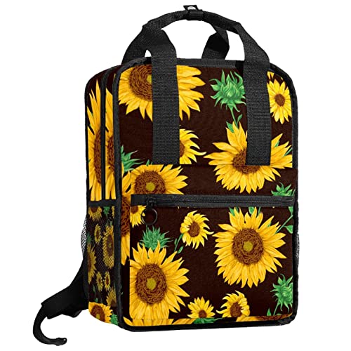 Sac à dos garçon rouge à bretelles réglables et motif tête de mort robuste