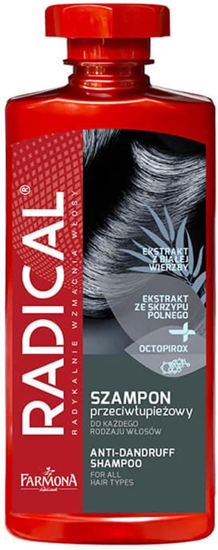Radical Anti-Dandruff Shampoo szampon przeciw³upie¿owy ka¿dy rodzaj w³osów 400ml