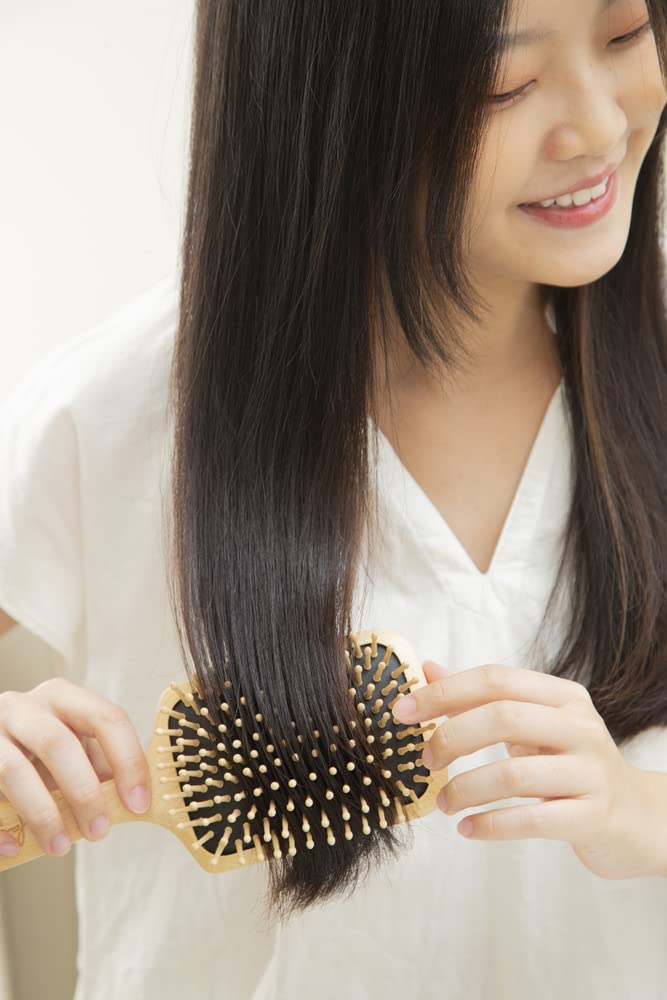 Amazon.co.jp: ヘアブラシ 頭皮マッサージブラシ やさしい刺激