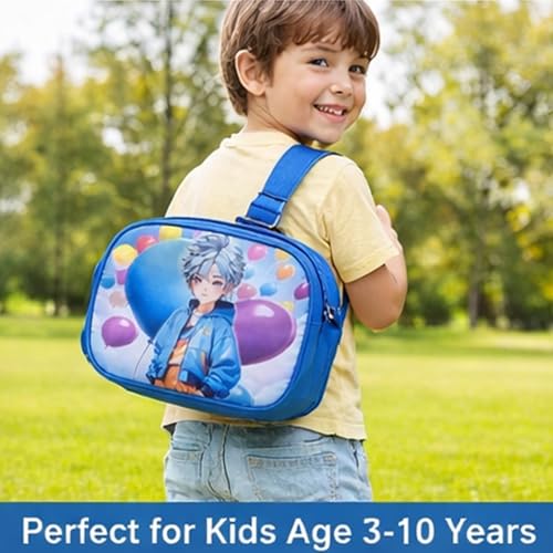 Image of Asera Birthday Return Gifts Sling Bag /Picnic Bag Cartoon Theme Bags for Kids (Boys Design 6 Pcs)