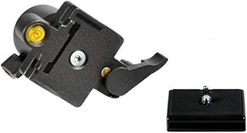 Cabezal de bola resistente con placa de liberación rápida