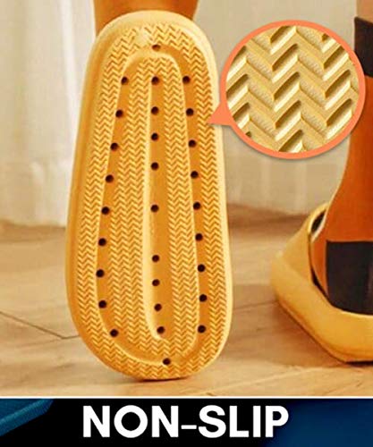 PILLOW SLIDES Sandals Ultra-Soft Slippers Extra Soft Cloud Shoes Anti-Slip, Super Soft Home Slippers Non-Slip, Beach… - Image 8