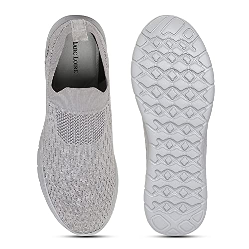 Image of Marc Loire Women's Athleisure Comfortable Knitted Active Wear Slip-On Casual Shoes