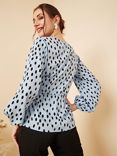 Image of Rare Women's Polka Dots Regular Fit Blouse
