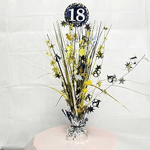 Amscan 9900552 - Tischdekoration 18 Sparkling Celebration, Größe 45,7 cm Cover
