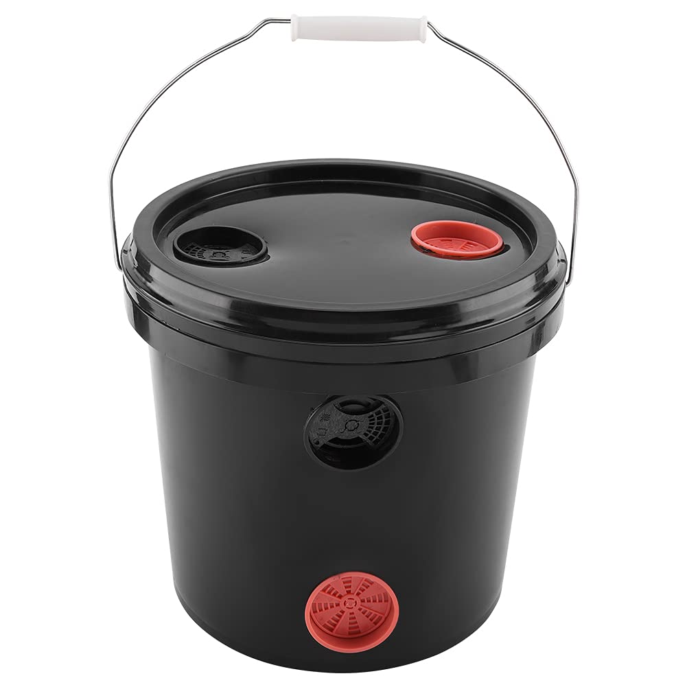 Colector de Abejas, Trampa para Insectos Colgante, Cesta de Abejas Ecológica para Jardín, Material PP, Negro