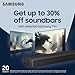 Samsung 70" U8000F, Crystal Processor 4K, 4K Upscaling, Q-Symphony, Knox Security, Metal Stream Design, 2025