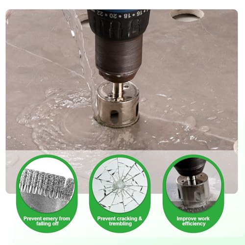 WORKEASE Diamond Hole Saw Kit