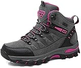 LucaSng Zapatillas Senderismo para Mujer Hombre Zapatos de Trekking Antideslizantes Zapatos de Senderismo Transpirable Botas Montaña Ocio al Aire Libre y Deportes Zapatillas de Trekking