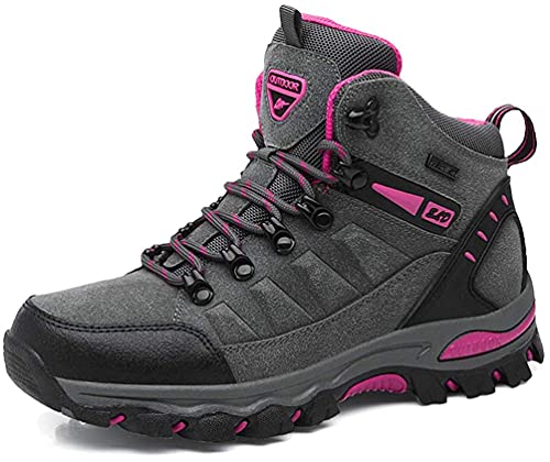 LucaSng Wanderschuhe Trekking Schuhe Herren Damen Wanderschuhe rutschfeste Kletterschuhe Leicht Atmungsaktiv Wasserdicht Sport Outdoor Hiking Trekking Sneaker Schuhe
