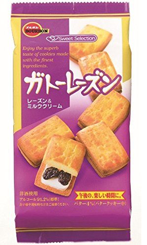 Bourbon Raisin Crepe Cream Cookie