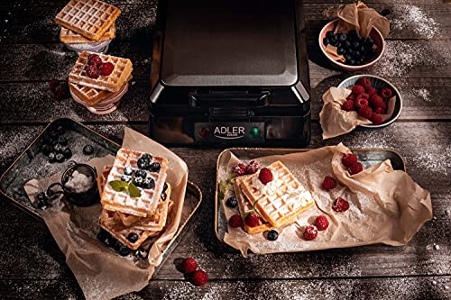 Waffeleisen | 1500 Watt | Cool-Touch-Technologie | Antihaftbeschichtung | Waffelautomat | Elektrogrill | Wafflemaker… – Bild 5