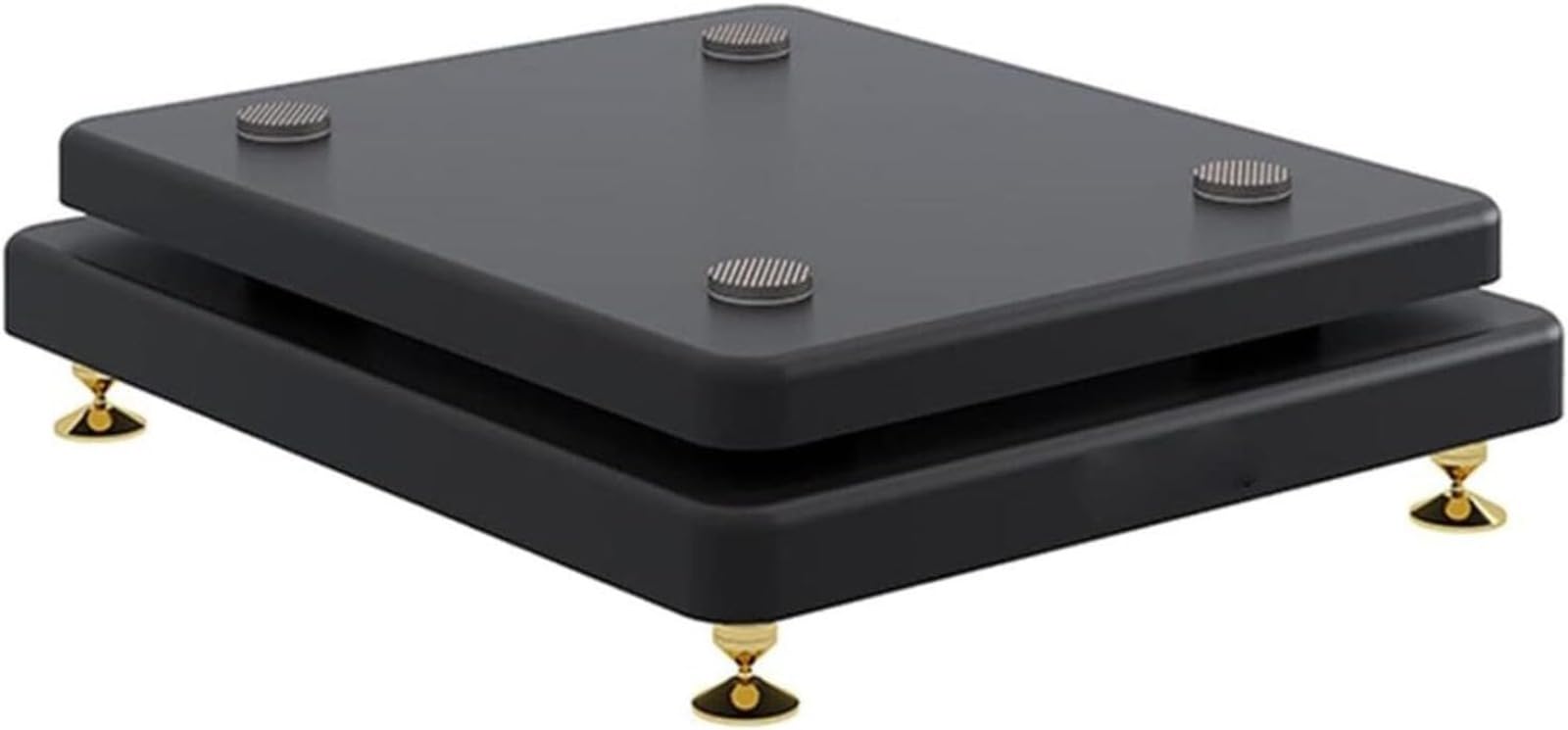Isolation - Soporte para altavoz de subwoofer, base de doble capa de 30 x