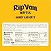 Rip Van Wafels Honey and Oats Stroopwafels, Healthy Snacks, Non-GMO, Keto Friendly, Office Snacks, Low Sugar (3g), Low Calorie, 12 Pack