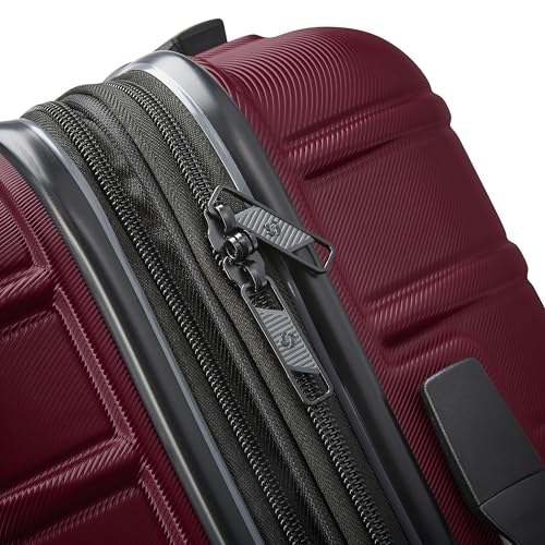 Image of Samsonite Omni 2 Hardside Expandable Luggage with Spinner Wheels, 3-Piece Set (19 /24 /28), Natural Merlot