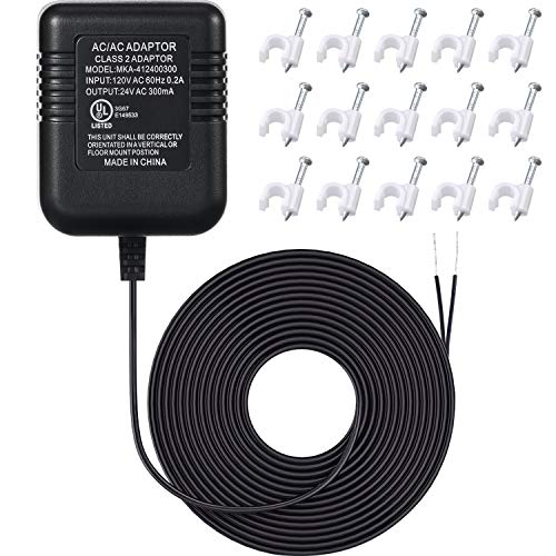 24 Volt Transformer, C Wire Adapter Thermostats, Compatible with Ecobee, Nest and Honeywell