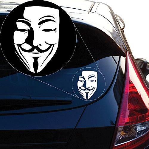 Yoonek Graphics V for Vendetta Vinyl Decal Sticker # 900 (10