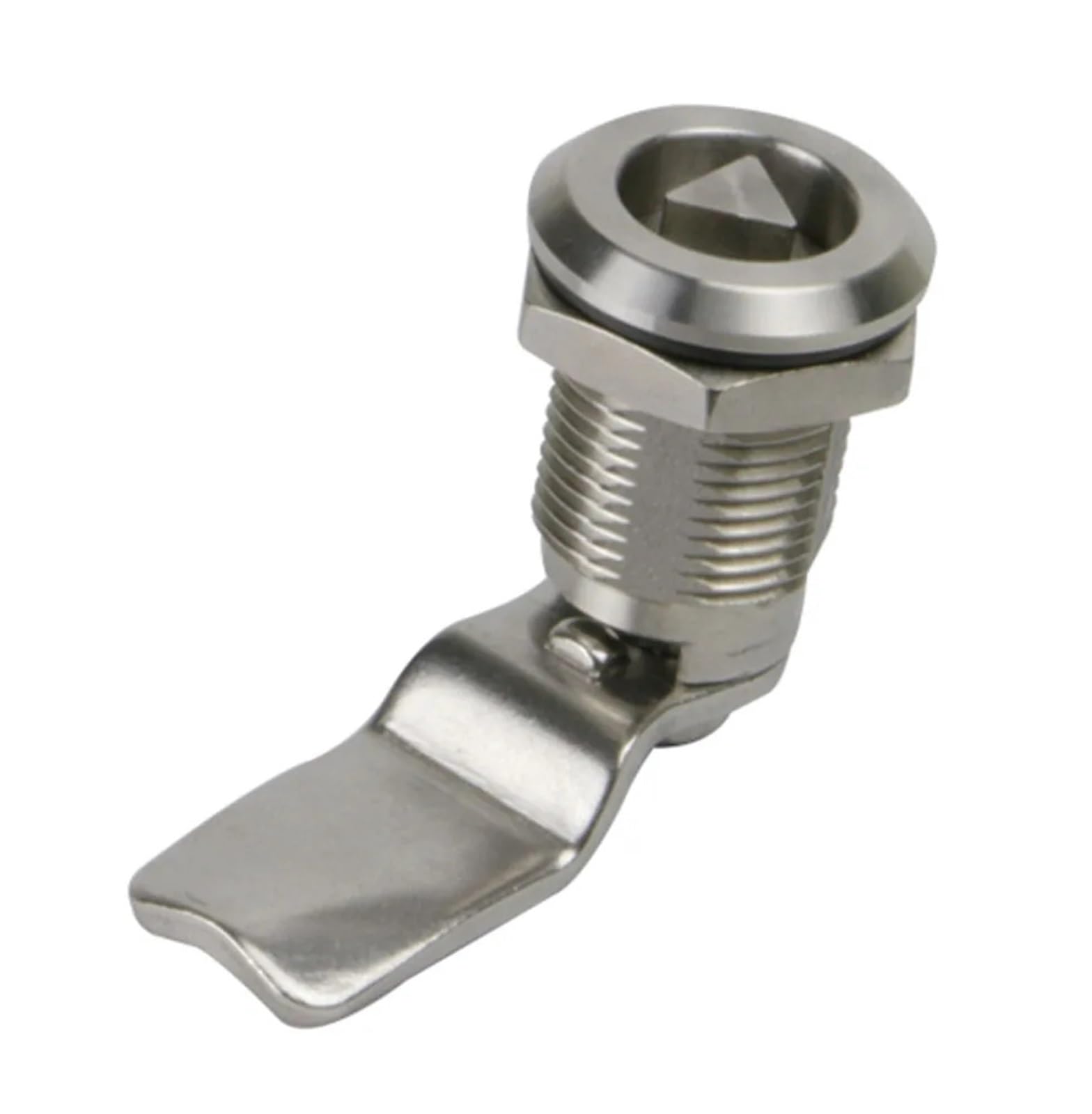 MS705-30 Long Lock Body Stainless Steel Triangle Lock EMU High Speed Railway Train Lock Power Distribution Box Door Lock 1Pcs