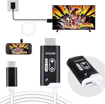 Amazon.co.jp: 【2025年新登場】For Switch 2 ドック テレビ接続出力