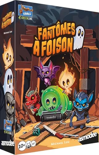 Asmodee - Fantômes à Foison - Lookout - Jeu de société Famille - Draft et stratégie - dès 10 Ans - 2 à 5 Joueurs - 20 Min - en français