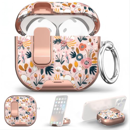 Image of ZORBES AirPods 4 Case Clear TPU Cover with Keychain for Daily Use