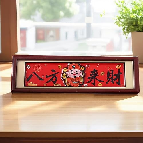 Elnwnnkc New Year Fridge Magnets Refrigerator Magnets Lucky Fridge Decorative for Whiteboard, Map Decors New Year